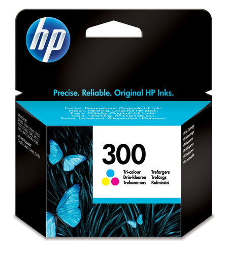 HP 300 Tri-color Original Ink Cartridge HP 300 Tri-color Original Ink Cartridge